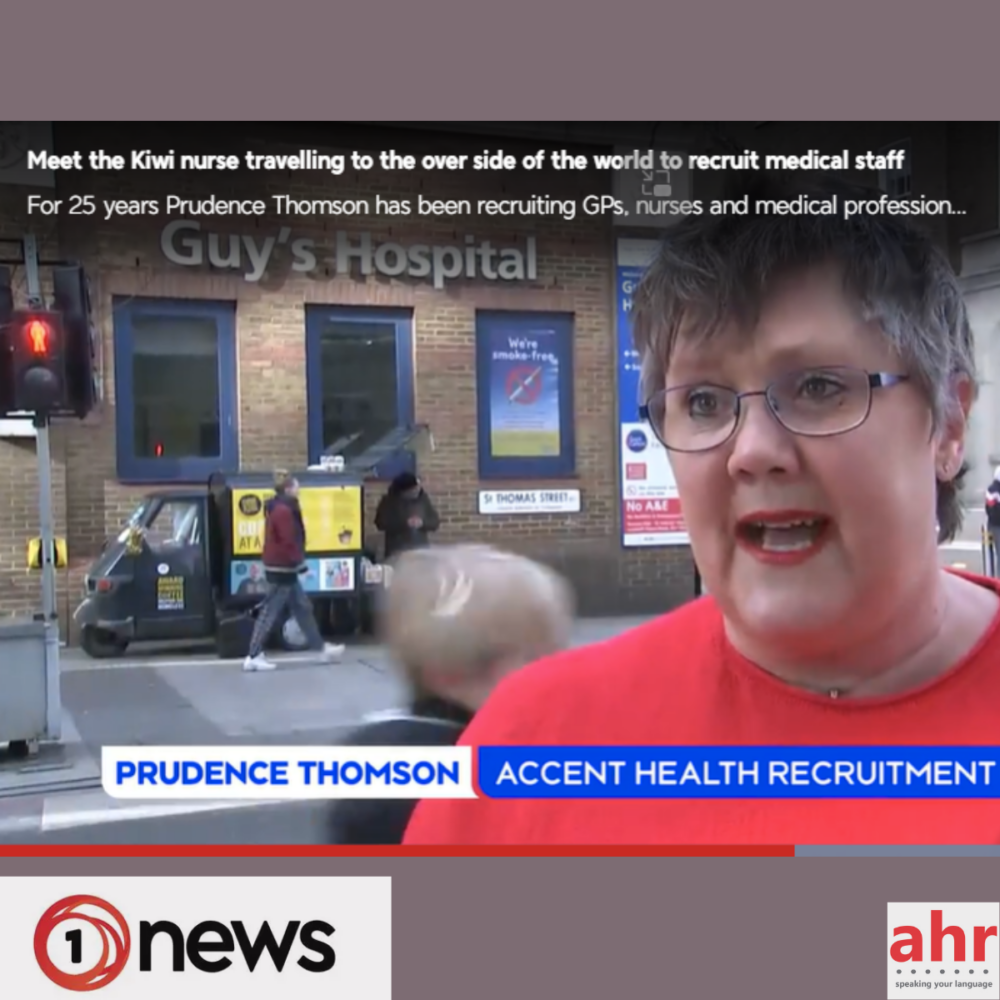 Kiwi nurse travelling to recruit medical staff!